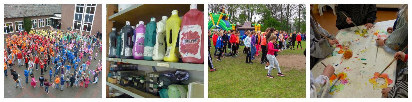 Activiteiten en creativiteit op het schoolplein van Christelijke Basisschool De Regenboog in Holten. Activiteiten en creativiteit op het schoolplein van Christelijke Basisschool De Regenboog in Holten.