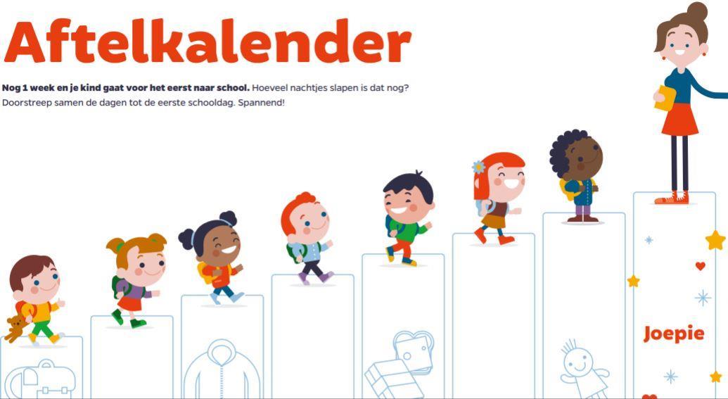 Aftelkalender voor kinderen op de Sint Jozef Basisschool in Volendam. Aftelkalender voor kinderen op de Sint Jozef Basisschool in Volendam.