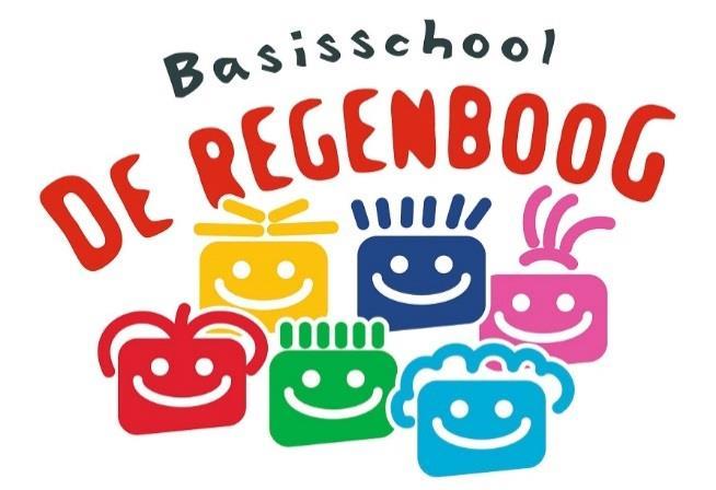 Basisschool De Regenboog in Tilburg met vrolijke, kleurrijke gezichten. Basisschool De Regenboog in Tilburg met vrolijke, kleurrijke gezichten.