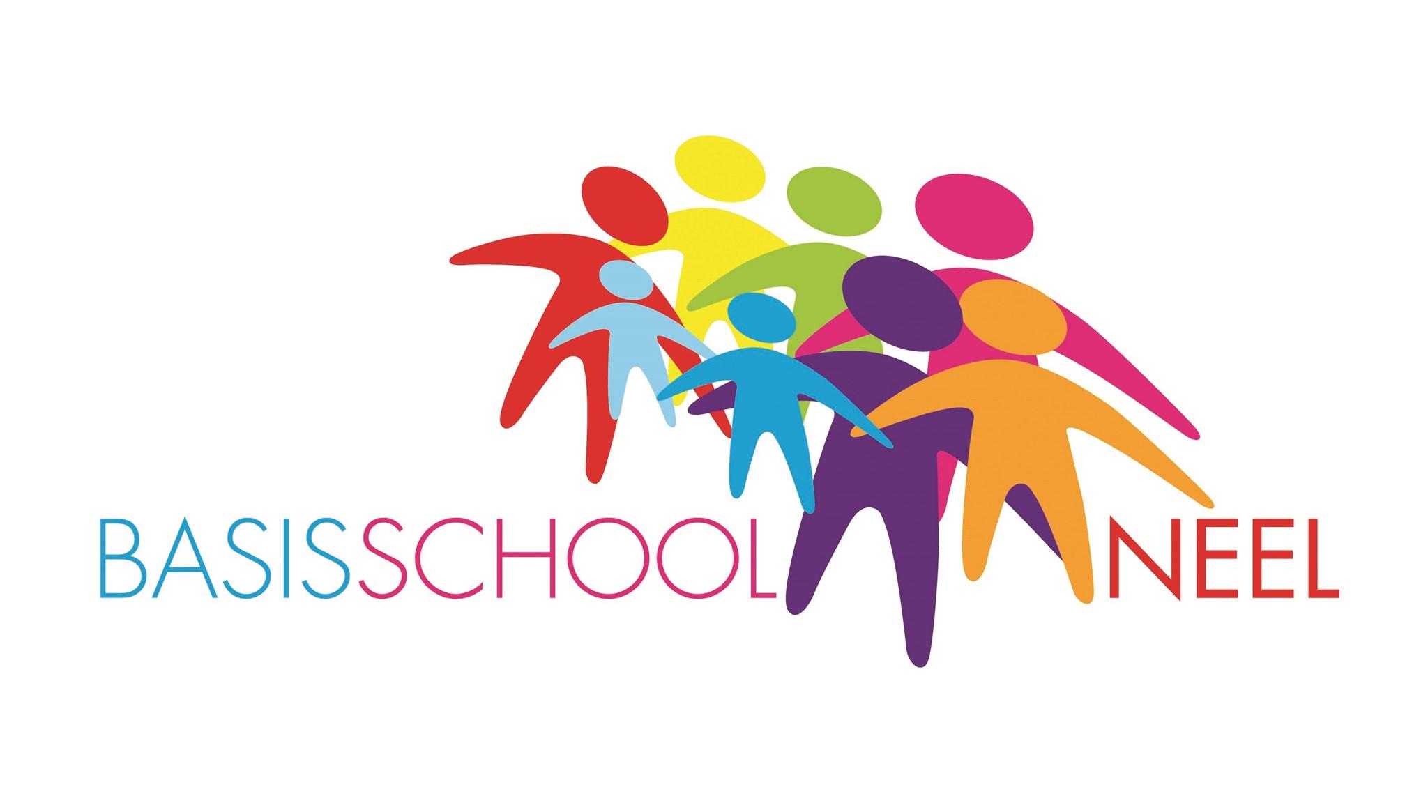 Basisschool Neel in Roermond met kleurrijke figuren die samenwerking en saamhorigheid symboliseren. Basisschool Neel in Roermond met kleurrijke figuren die samenwerking en saamhorigheid symboliseren.