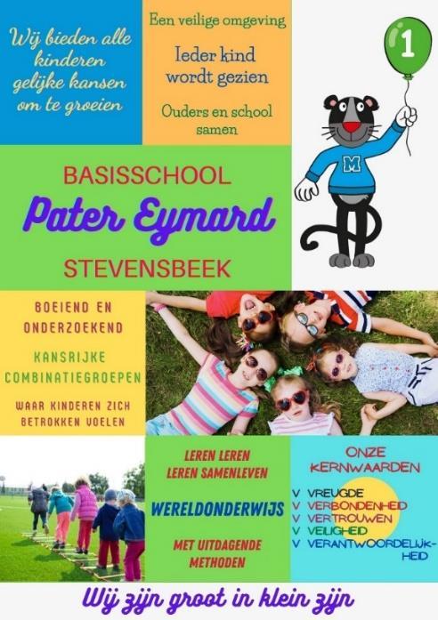 Basisschool Pater Eymard in Stevensbeek biedt een veilige leeromgeving waarin elk kind gezien wordt. Basisschool Pater Eymard in Stevensbeek biedt een veilige leeromgeving waarin elk kind gezien wordt.