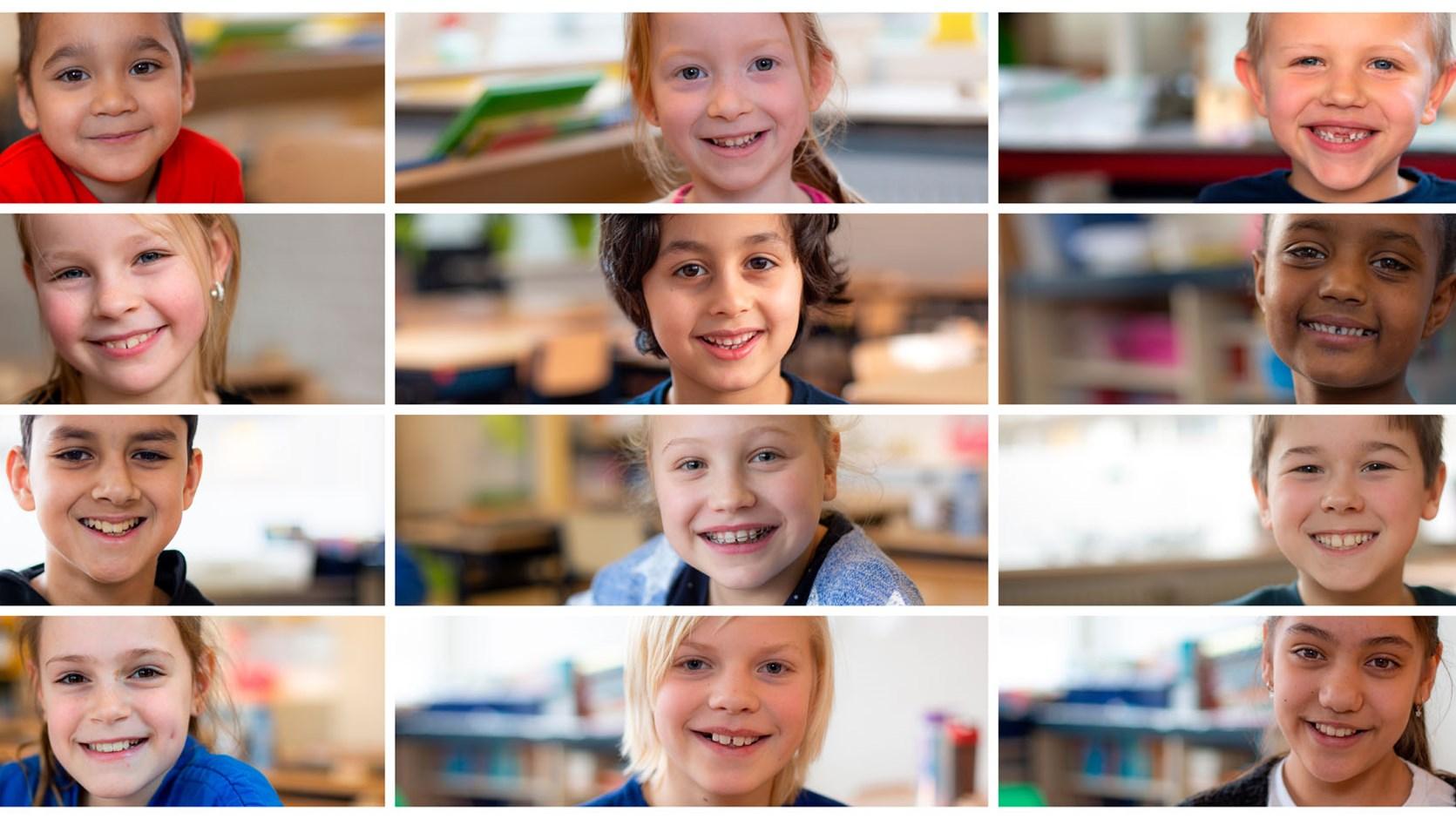 Blije kinderen van De Wilde Wingerd in Maarssen. Blije kinderen van De Wilde Wingerd in Maarssen.