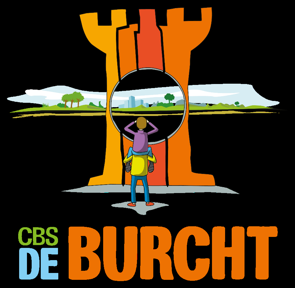 CBS De Burcht in Heerenveen, met een kleurrijk ontwerp dat kinderen in een speelse omgeving vertegenwoordigt. CBS De Burcht in Heerenveen, met een kleurrijk ontwerp dat kinderen in een speelse omgeving vertegenwoordigt.