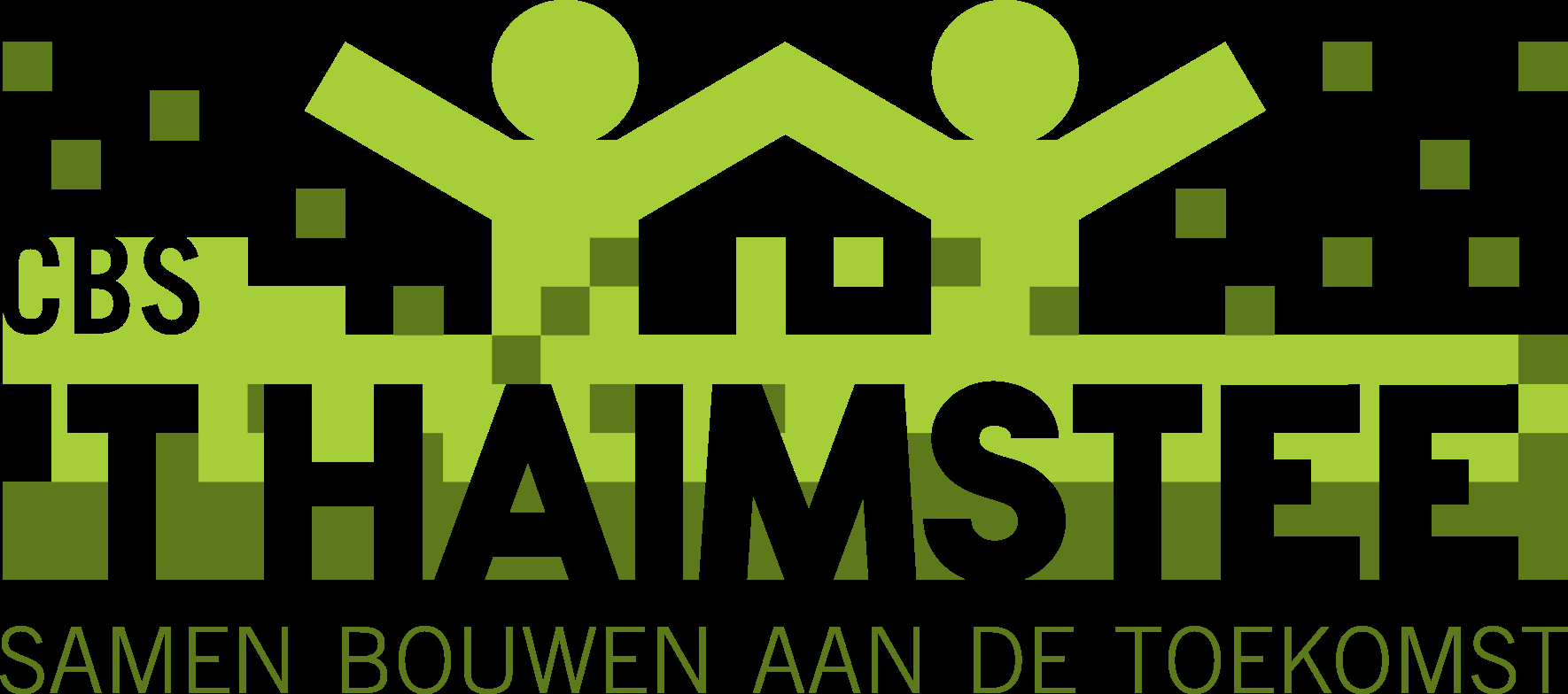 CBS 't Haimstee in Veendam, met de slogan "Samen Bouwen aan de Toekomst". CBS 't Haimstee in Veendam, met de slogan "Samen Bouwen aan de Toekomst".