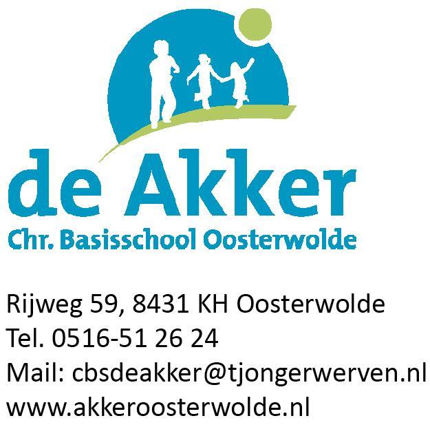 Christelijke Basisschool De Akker in Oosterwolde (Fryslân) biedt een warme leeromgeving voor kinderen. Christelijke Basisschool De Akker in Oosterwolde (Fryslân) biedt een warme leeromgeving voor kinderen.