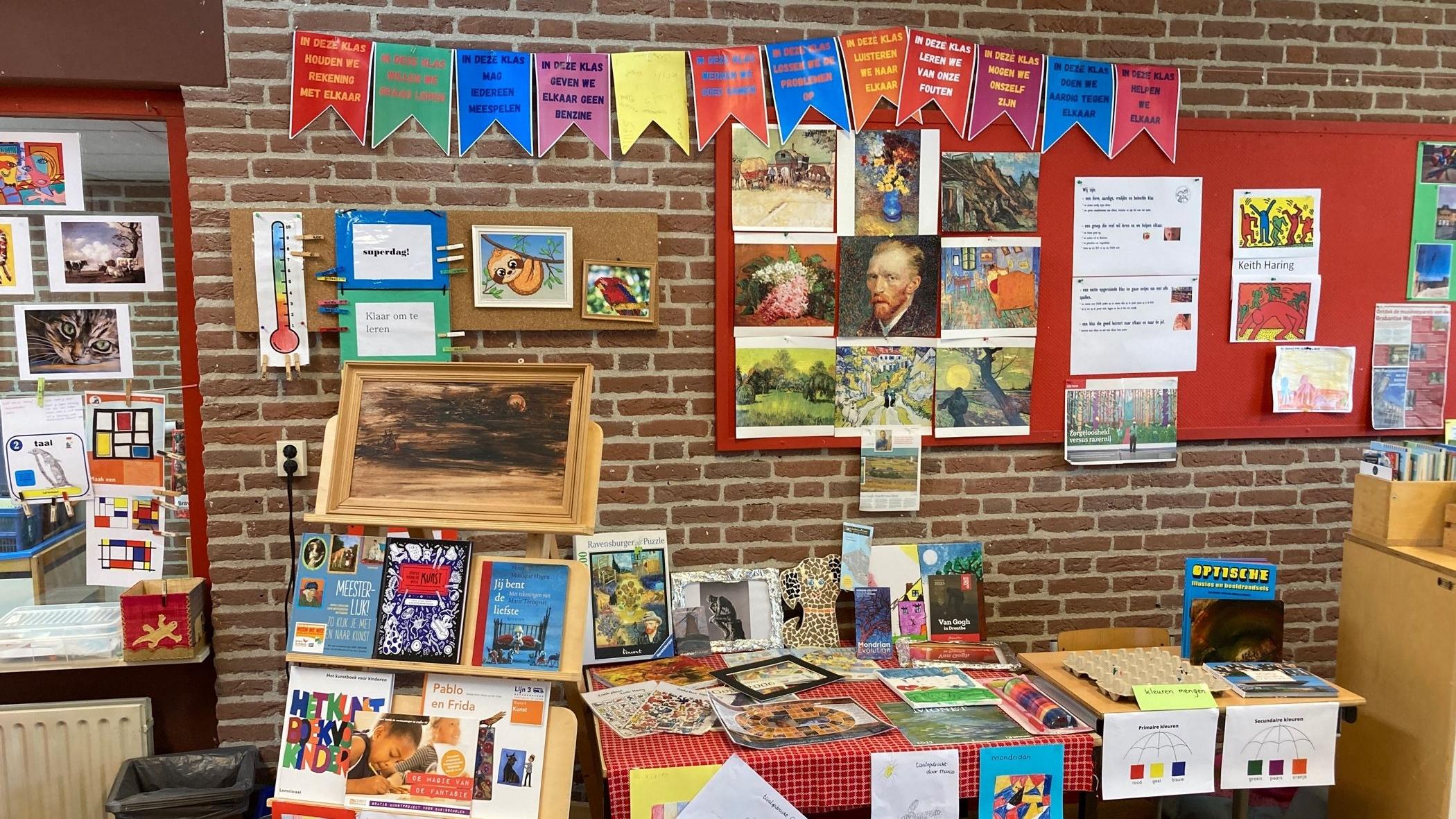 Dit is een kleurrijke klaslokaal display van de Christelijke Basisschool Het Kompas in Sint Philipsland. Dit is een kleurrijke klaslokaal display van de Christelijke Basisschool Het Kompas in Sint Philipsland.