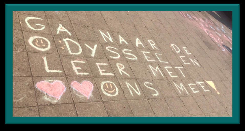 Ga naar de Odyssee en leer met ons mee op het schoolplein in Utrecht. Ga naar de Odyssee en leer met ons mee op het schoolplein in Utrecht.