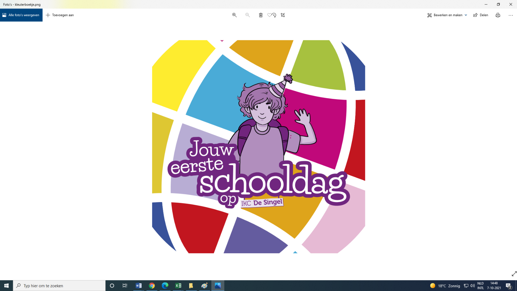 Jouw eerste schooldag op Basisschool de Singel in Schiedam. Jouw eerste schooldag op Basisschool de Singel in Schiedam.