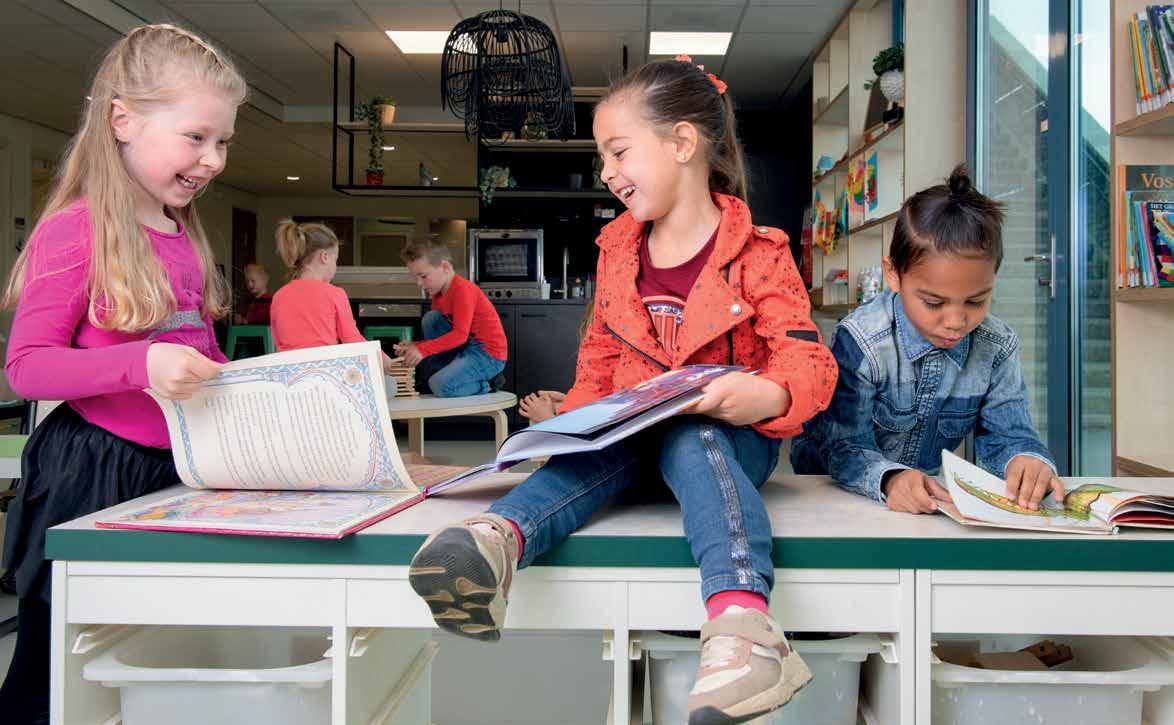 Kindcentrum De Spreng in Hoevelaken, waar kinderen samen lezen en leren. Kindcentrum De Spreng in Hoevelaken, waar kinderen samen lezen en leren.