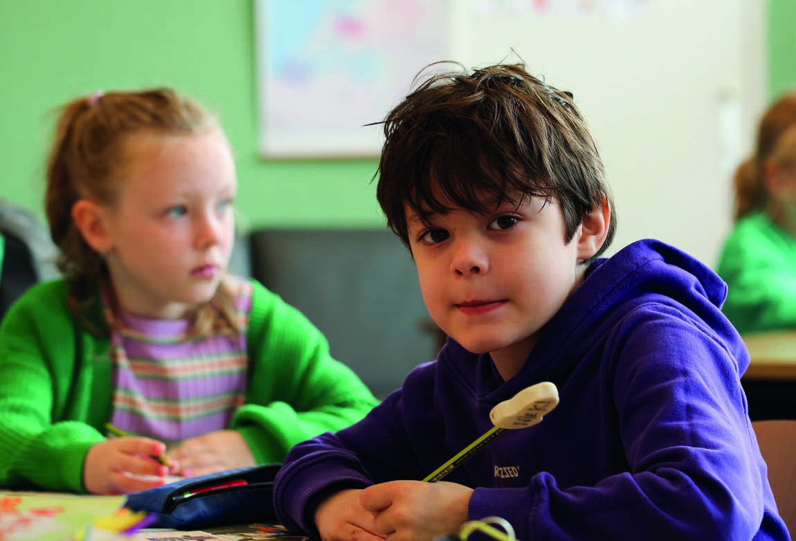 Kinderen in de klas van Christelijk Kindcentrum Ichthus in Genemuiden. Kinderen in de klas van Christelijk Kindcentrum Ichthus in Genemuiden.