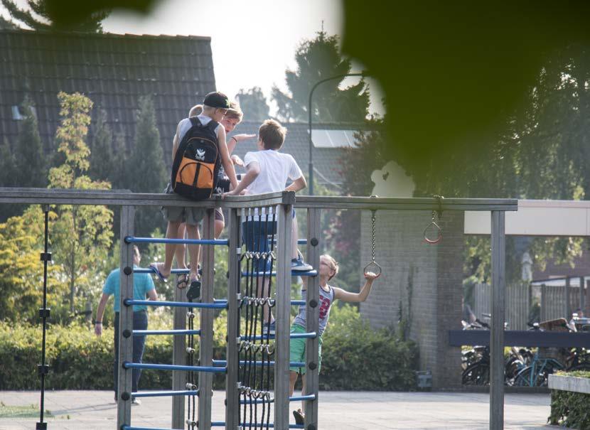 Kinderen spelen op het schoolplein van Basisschool de Plakkenberg in Silvolde. Kinderen spelen op het schoolplein van Basisschool de Plakkenberg in Silvolde.