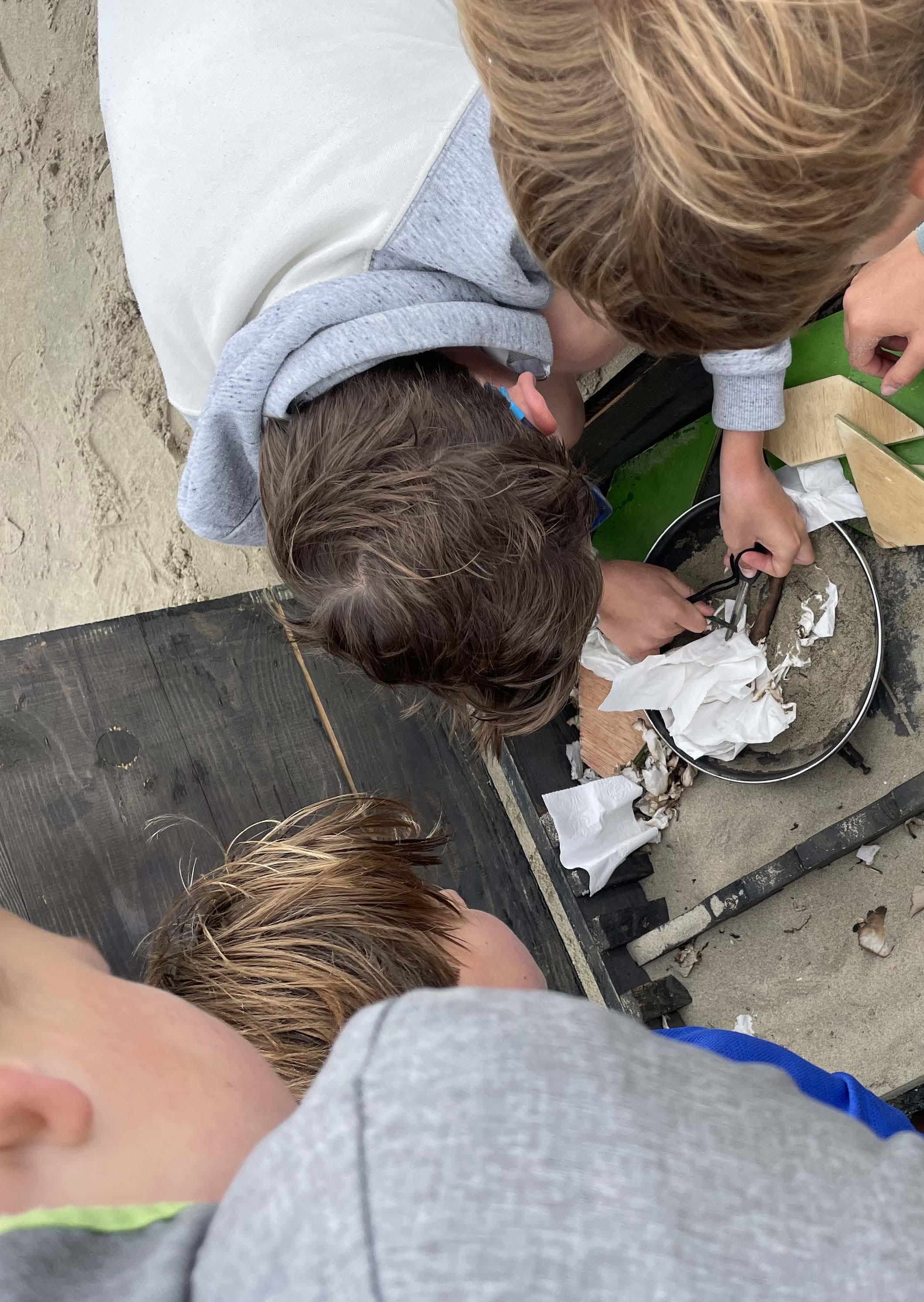 Kinderen van de Hannie Schaft Basisschool in Zandvoort zijn aan het ontdekken en experimenteren op het schoolplein. Kinderen van de Hannie Schaft Basisschool in Zandvoort zijn aan het ontdekken en experimenteren op het schoolplein.