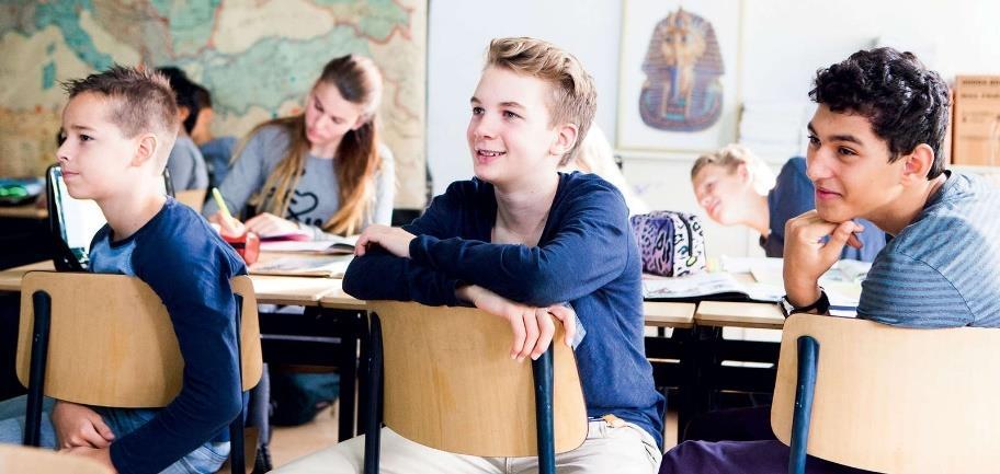 Leerlingen in de klas van Openbare Basisschool De Reijer in Ridderkerk. Leerlingen in de klas van Openbare Basisschool De Reijer in Ridderkerk.