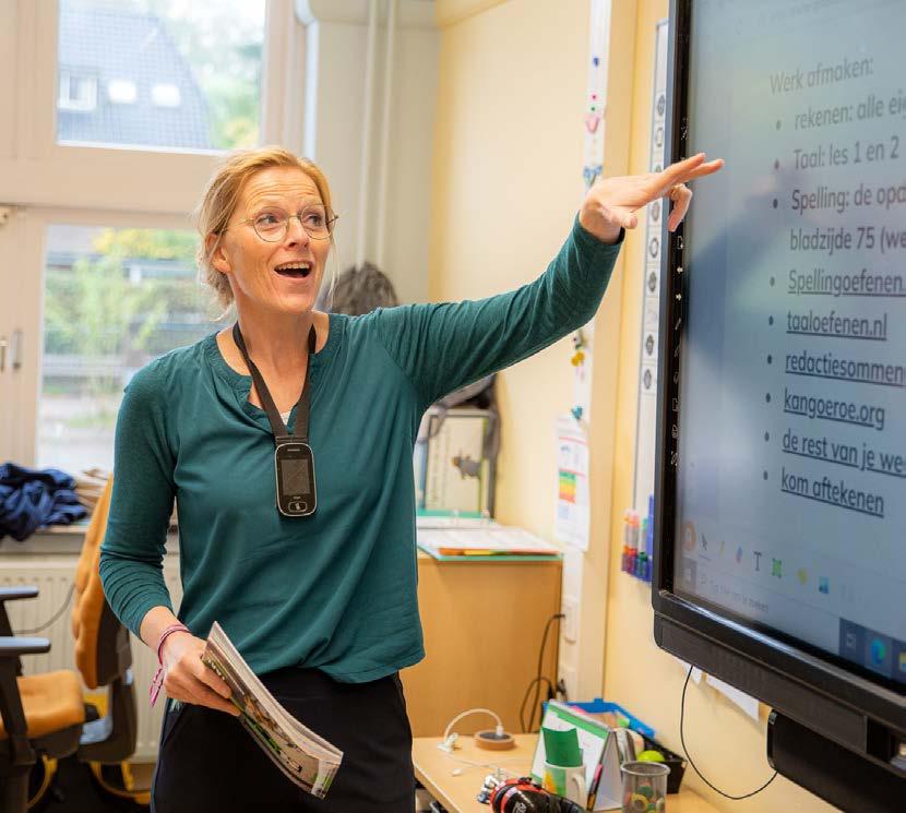 Onderwijsactiviteit in de klas van P.C. basisschool De Bolster in Amersfoort. Onderwijsactiviteit in de klas van P.C. basisschool De Bolster in Amersfoort.