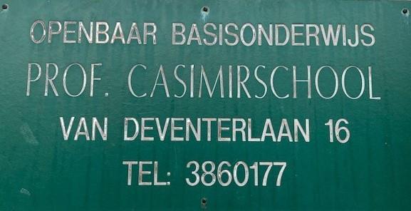 OPENBAAR BASISONDERWIJS PROF. CASIMIRSCHOOL in Voorburg, gelegen aan Van Deventerlaan 16. OPENBAAR BASISONDERWIJS PROF. CASIMIRSCHOOL in Voorburg, gelegen aan Van Deventerlaan 16.