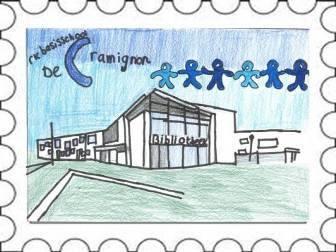 Rk Bs De Cramignon in Eijsden met een kleurrijke tekening van het schoolgebouw en figuren die hand in hand staan. Rk Bs De Cramignon in Eijsden met een kleurrijke tekening van het schoolgebouw en figuren die hand in hand staan.