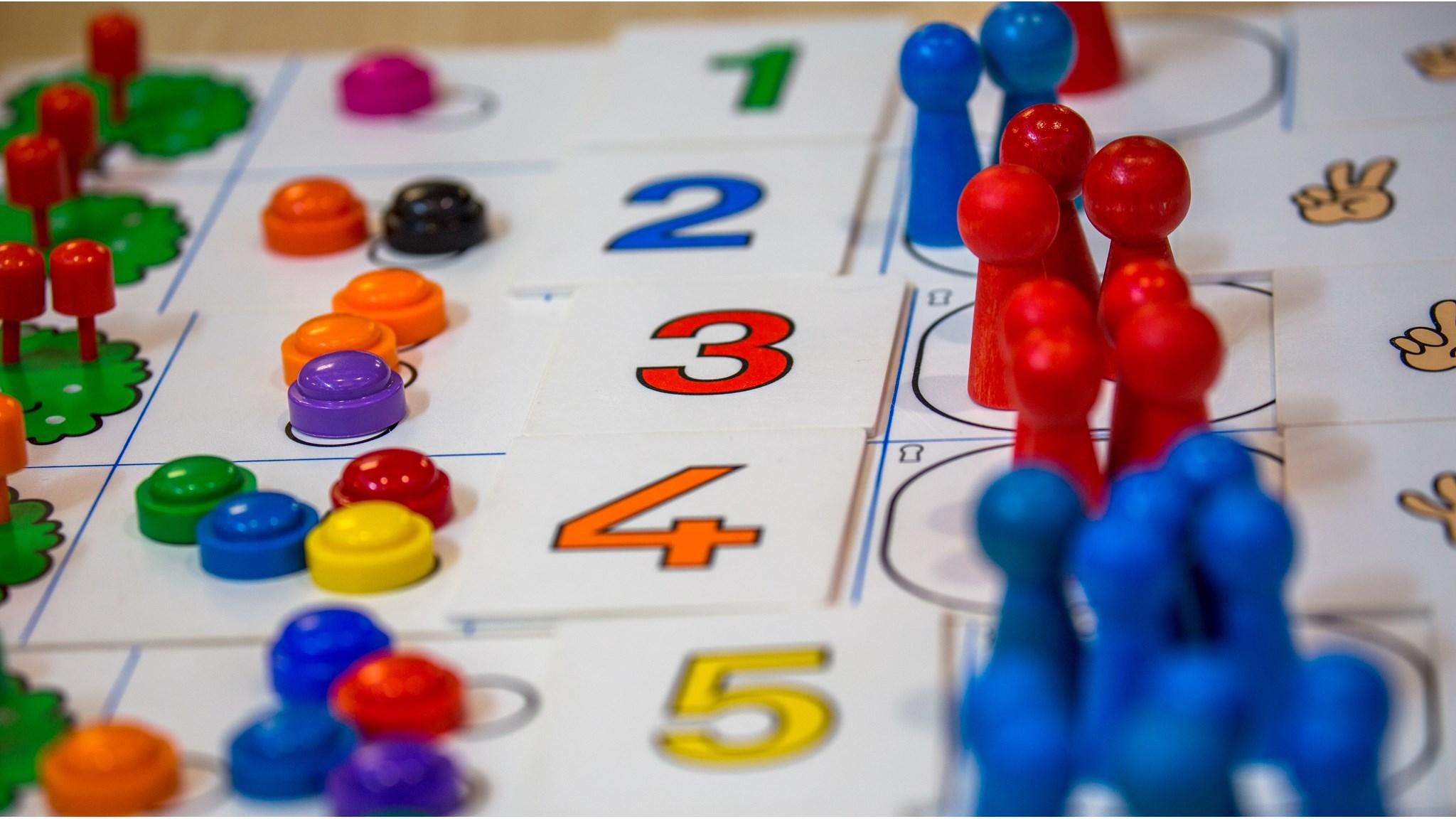 Speelmateriaal en educatieve spellen op de R.K. Basisschool WSKO Joannes in Naaldwijk.