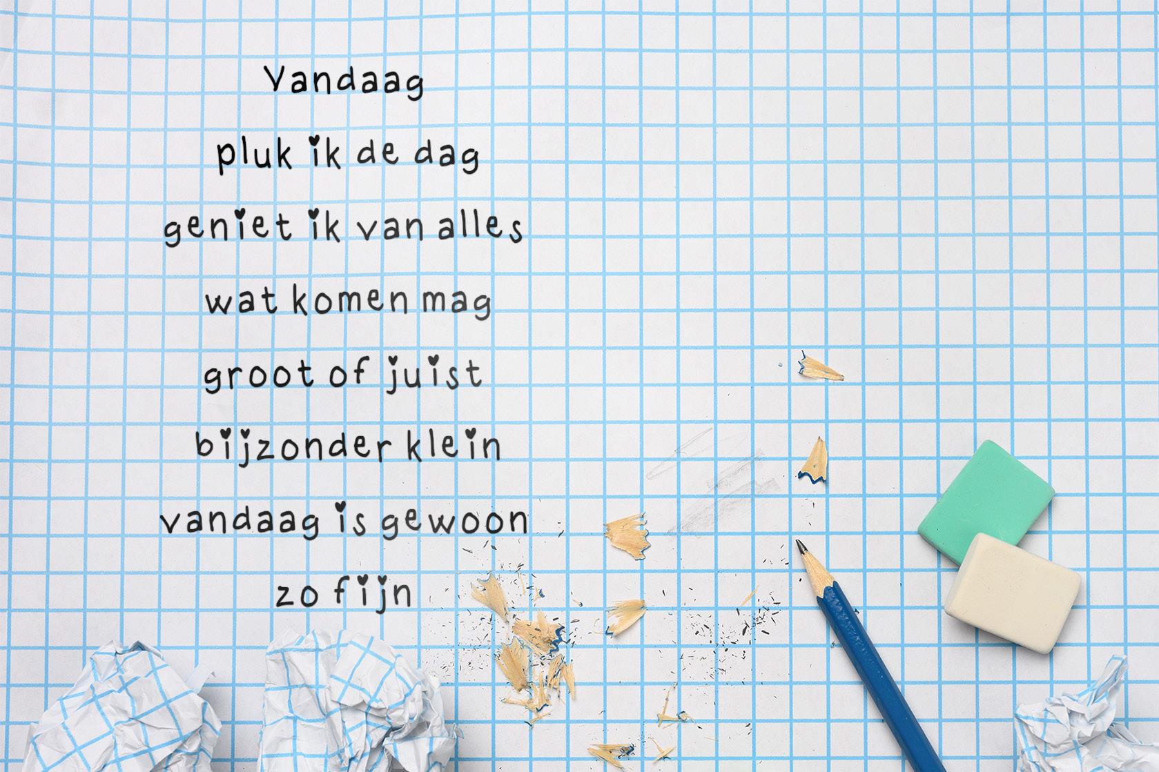 Vandaag is een creatieve schrijfsessie op Katholieke Basisschool De Hasselbraam in Etten-Leur. Vandaag is een creatieve schrijfsessie op Katholieke Basisschool De Hasselbraam in Etten-Leur.