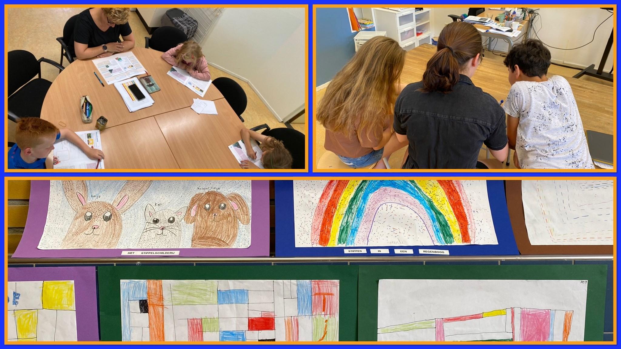WereldKidz Meander in Leersum, waar leerlingen creatief en samen werken aan hun tekeningen en projecten. WereldKidz Meander in Leersum, waar leerlingen creatief en samen werken aan hun tekeningen en projecten.